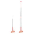 Retractable Gap Dust Cleaner Cleaning Tools with Extension Pole,Long Handle 48.5 inches Washable and Retractable Duster Brush for Cleaning Under Appliances Furniture Couch Fridge(Z1-Grey) Z2-Pink