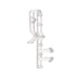 1Pcs Hidden Blind Clips ,Valance Clips,Plastic Clear Blind Clips,Blind Clips For Valance,2 Inch Hidden Channel Valance Clips Clear Plastic Valance Retainer Clips For Home Window Blinds Clear