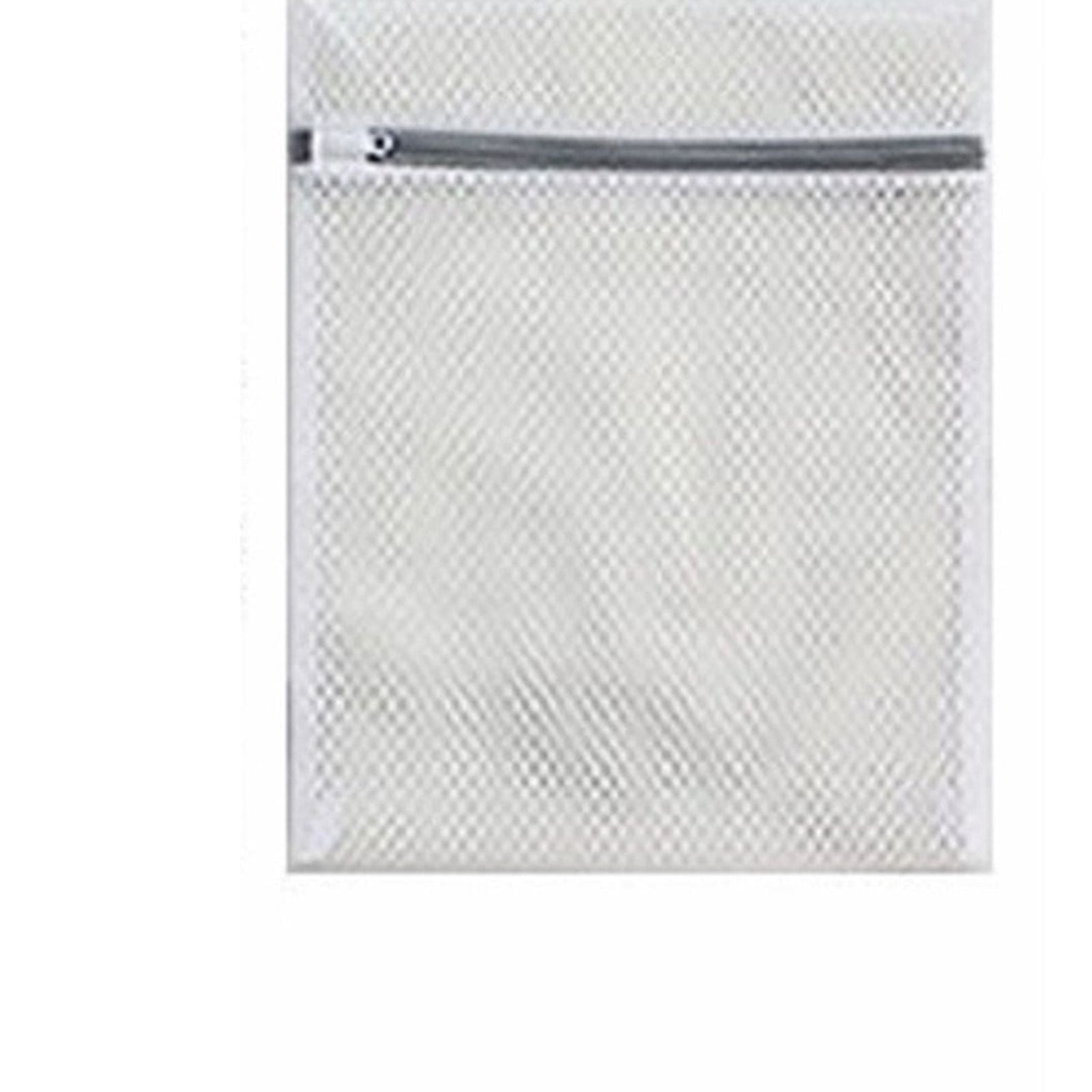 Honeycomb Delicates Bags for Washing Machine, Heavy Duty lingerie bags for Laundry, Travel Storage Organize Bag for Cotton Clothes, Sheet, Shoes, 1 Pcs, 15.75x11.81 11.81" x 9.84" White/1 Pcs