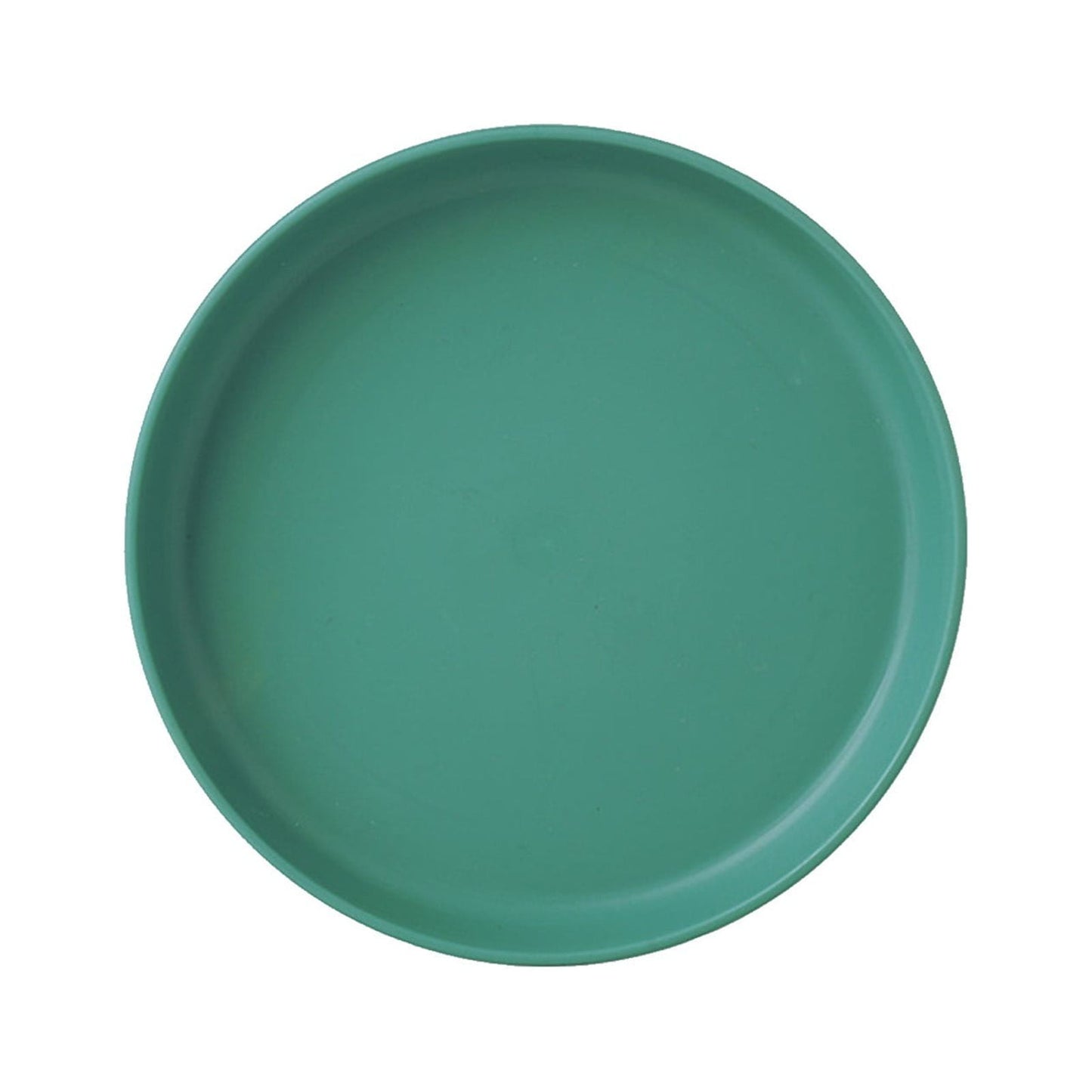 1Pcs Lightweight Mini Plastic Plates, Spit Bone Dishes ,Unbreakable Dinner Dishes Plates,Reusable Plate Dishwasher Microwave Safe, Dinner Plates, Plastic Plates Reusable,Easy To Clean Green
