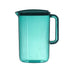 Water Pitcher With Lid,Clear Plastic Pitchers With Lids, Unbreakable Heat Resistant Tea Jug With Handle,Pitchers With Cover, Water Pitcher for Iced Drinks Juices Milk Cold Or Hot Beverages Green