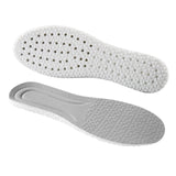 Steppers Insoles for Men Women, Massage Insole, Cloud Insole, Men's Comfortble Steppers Shoe Insoles Inserts, Memory Foam with Arch Surpport Insoles for Arch Pain,Advanced Sport Massaging Insoles Grey 35-36