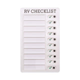 1Pc To Do List Checklist,Chores Chart for Man and Woman Chore Chart, Sliding Routine Chart to Do List, RV Checklist Task Planning Board, ADHD Tools Routine Visual Schedule Reminder(White5) White2
