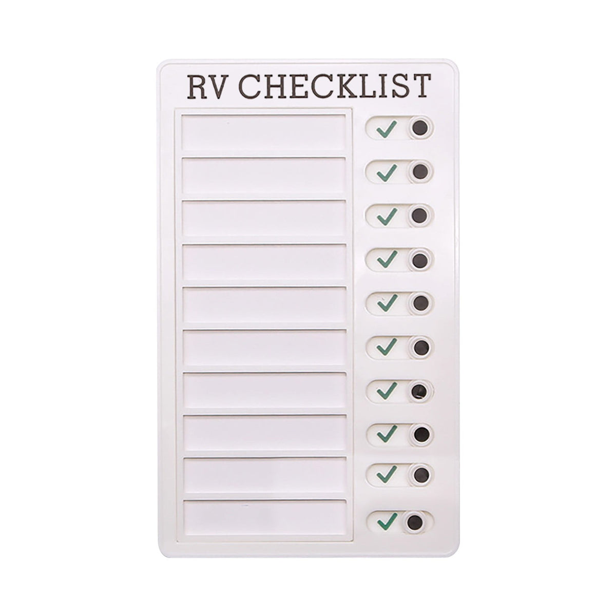 1Pc To Do List Checklist,Chores Chart for Man and Woman Chore Chart, Sliding Routine Chart to Do List, RV Checklist Task Planning Board, ADHD Tools Routine Visual Schedule Reminder(White5) White2
