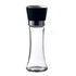 1 Pcs Salt And Pepper Grinder,Stainless Steel Sea Salt And Pepper Grinder,Glass Salt And Pepper Shakers,Refillable Sea Salt Shakers,Salt Grinder Refillable,Easy Clean Glass Grinders Black