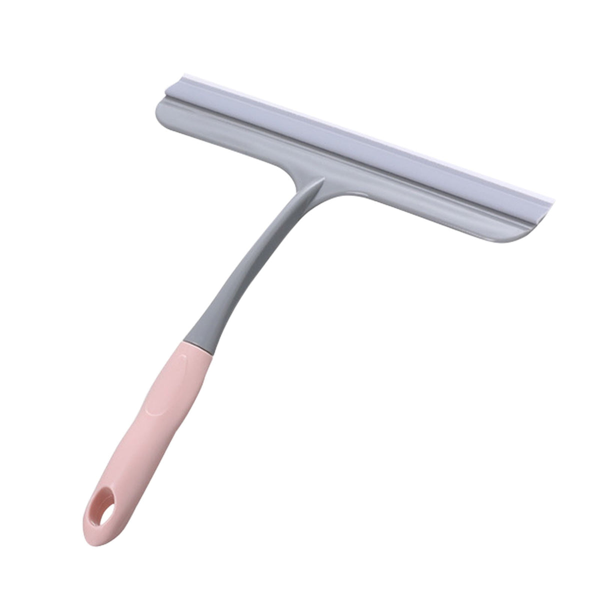 Window Cleaning Squeegee,Shower Squeegee for Shower Glass Doors,Car Window Windshield Mirror Tile Cleaner Cleaning Wiper Squeegees Tool with Hook,Window Cleaning Shower Glass Squeegees(Z3-White) Z3-Pink