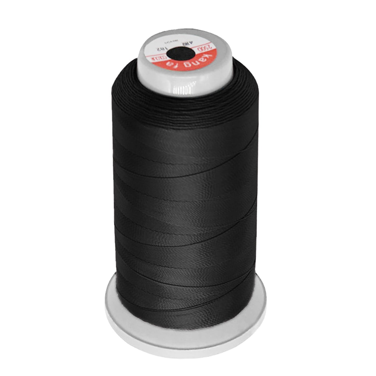 1190Yards High Strength Polyester Sewing Thread,Heavy Duty Sewing Threads,210D Thread,All Purpose Sewing Thread Cones, High Tensile Polyester Thread Spools for Sewing, Quilting, Serger Machines Black