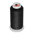 1190Yards High Strength Polyester Sewing Thread,Heavy Duty Sewing Threads,210D Thread,All Purpose Sewing Thread Cones, High Tensile Polyester Thread Spools for Sewing, Quilting, Serger Machines Black