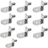 20 Pcs Shelf Support Peg,L Shaped Metal Shelf Peg With Hole,6 Mm Cabinet Shelf Bracket Peg,L-Shaped Plated Shelf Pins Holders for Bookcase Kitchen Closet Shelf Shelves Furniture Cabinet 20PCS