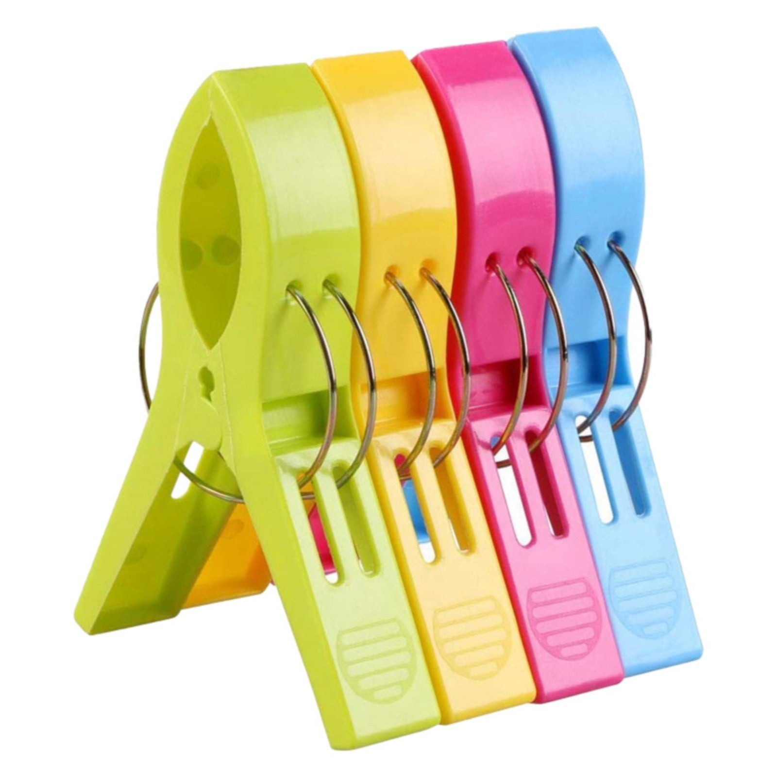 Towel Pegs,Beach Towel Clips for Chairs Cruise Plastic Clothes Pins Beach Chair Towel Clips,Towel Holder Clips,Heavy Duty Clothes Pins-Keep Towel from Blowing Away Beach Essentials(Multicolored1) Multicolored1