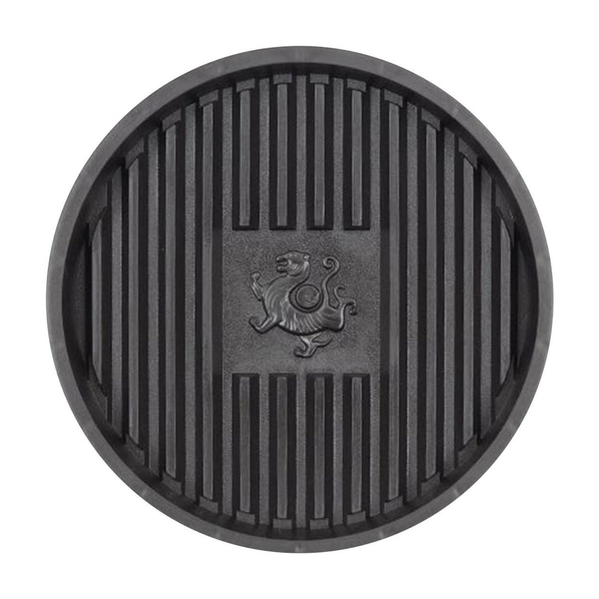 Universal Plunger Tray and Mat,Toilet Plunger Holder with Drip Tray,Quick Air Drying for Bathroom and Kitchen,Thick Plastic Plant Saucer for Indoor Outdoor Potted Plants Black