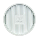 Universal Plunger Tray and Mat,Toilet Plunger Holder with Drip Tray,Quick Air Drying for Bathroom and Kitchen,Thick Plastic Plant Saucer for Indoor Outdoor Potted Plants White