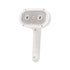 Double-Hole Mist Spray Pet Comb, Humidifying & Anti-Static Grooming Brush, Rounded Teeth for Gentle Detangling, Collects Loose Hair, Rechargeable with USB, Perfect for Cats and Long-Haired Pets. White