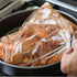 Turkey Oven Bags, Turkey Cooking Bags for Oven, Large Size Oven Cooking Roasting Bags for Chicken Meat Ham Seafood Vegetable, Christmas Essentials, 5 Pcs, 25.6x19.6 25.6" x 19.6" Clear*15