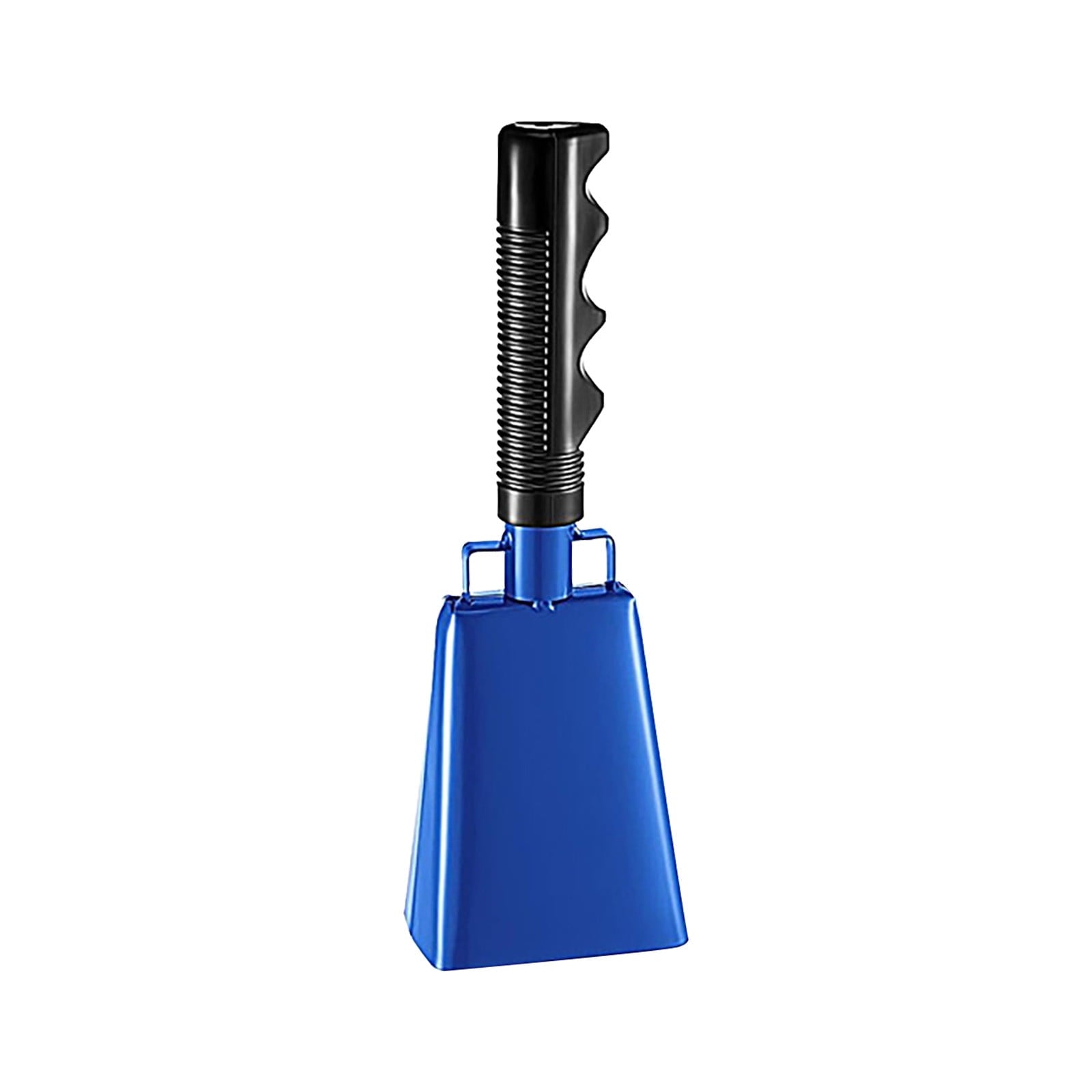 2025 120dB Loud Brass Cowbell with Non-Slip Handle and Adjustable Strap,Perfect for Sporting Events like Baseball and Football Games,Also Ideal for Graduations,Parades,and Cheerleading Activities Blue