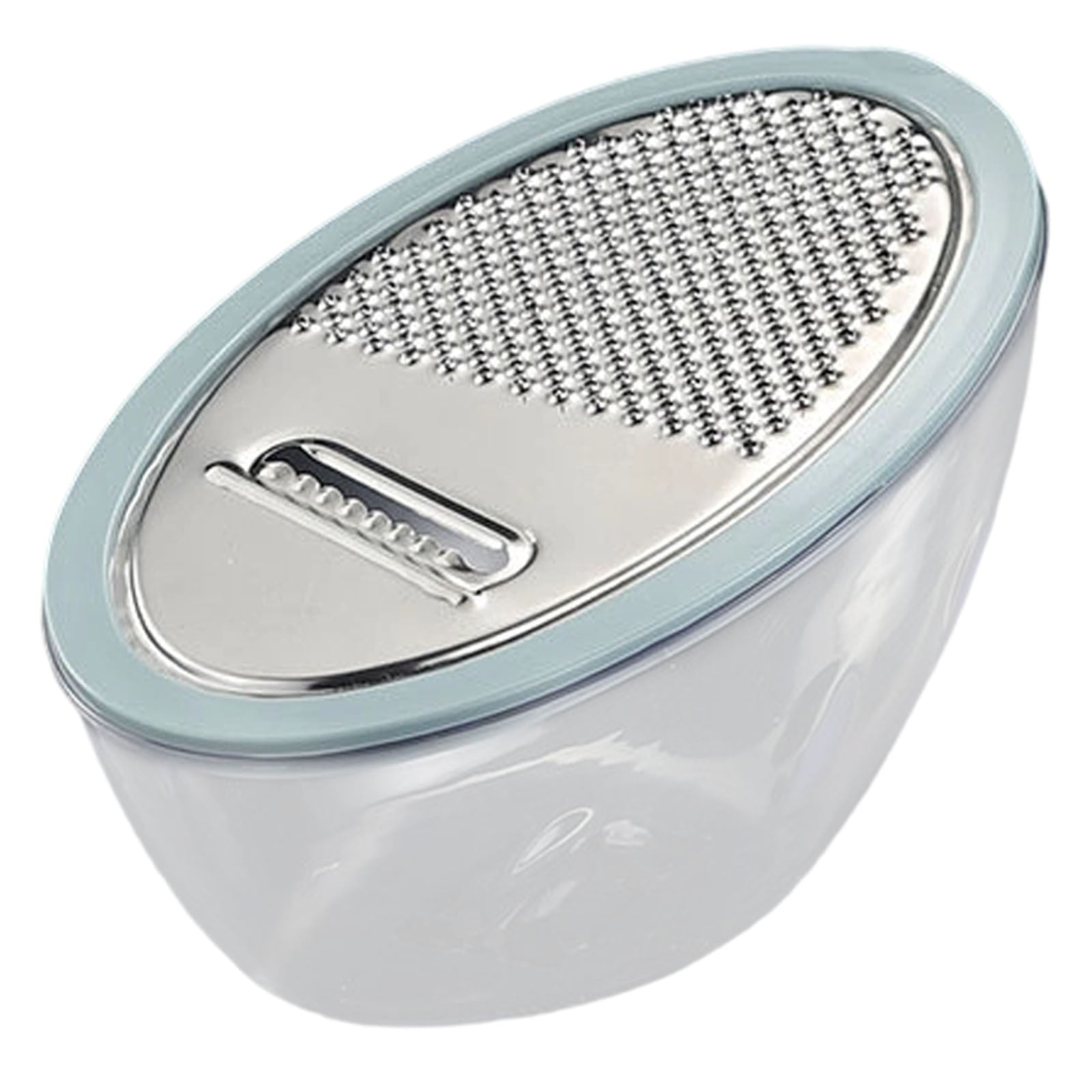 Cheese Grater With Containe,Vegetable Slicer,Stainless Steel Graters,Multi Purpose Graters For Kitchen,Stainless Steel Cheese Shredder,Potato Slicer,Cheese Shredder,Kitchen Gadgets,(A,4.13x7.67 in) D