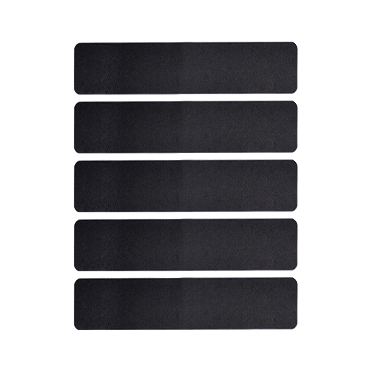 5-Pack Weather Resistant Exterior Grip Tape,Outdoor Stair Treads Non Slip for Wooden Steps - Non Slip Stair Treads - Anti Sniña Strips - Waterproof Adhesive Treads by,24x3.9in A