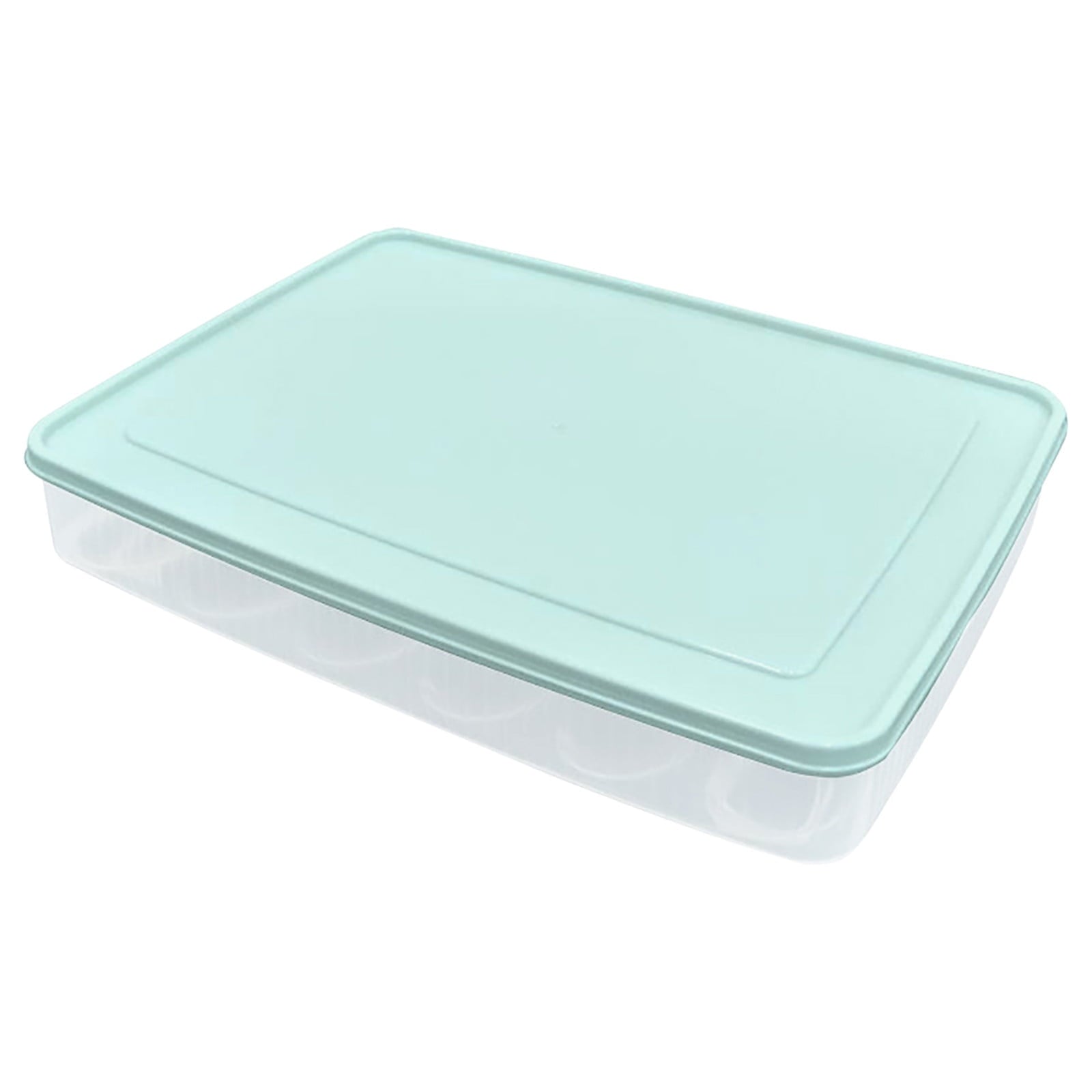 Deviled Egg Containers with Lid, Stackable Deviled Egg Box for 24 Eggs, Clear Egg Holder for Fridge with Lid, Portable Plastic Egg Tray for Party, Easter Eggs Tray, 1 Pcs, 11.81x9.06x2.24 11.81" x 9.06" x 2.24" Pink