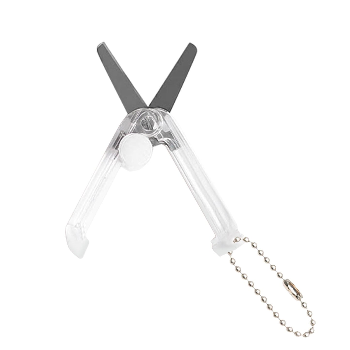 1 Pcs Mini Folding Scissors With Key Chain,1.85 Inch Keychain Scissors,Small Foldable Scissors,Portable Pocket Travel Scissors,Retractable Shears For Cutting, Scrapbooking, Crafting,(A,1.85x0.71 in) A