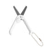 1 Pcs Mini Folding Scissors With Key Chain,1.85 Inch Keychain Scissors,Small Foldable Scissors,Portable Pocket Travel Scissors,Retractable Shears For Cutting, Scrapbooking, Crafting,(A,1.85x0.71 in) B