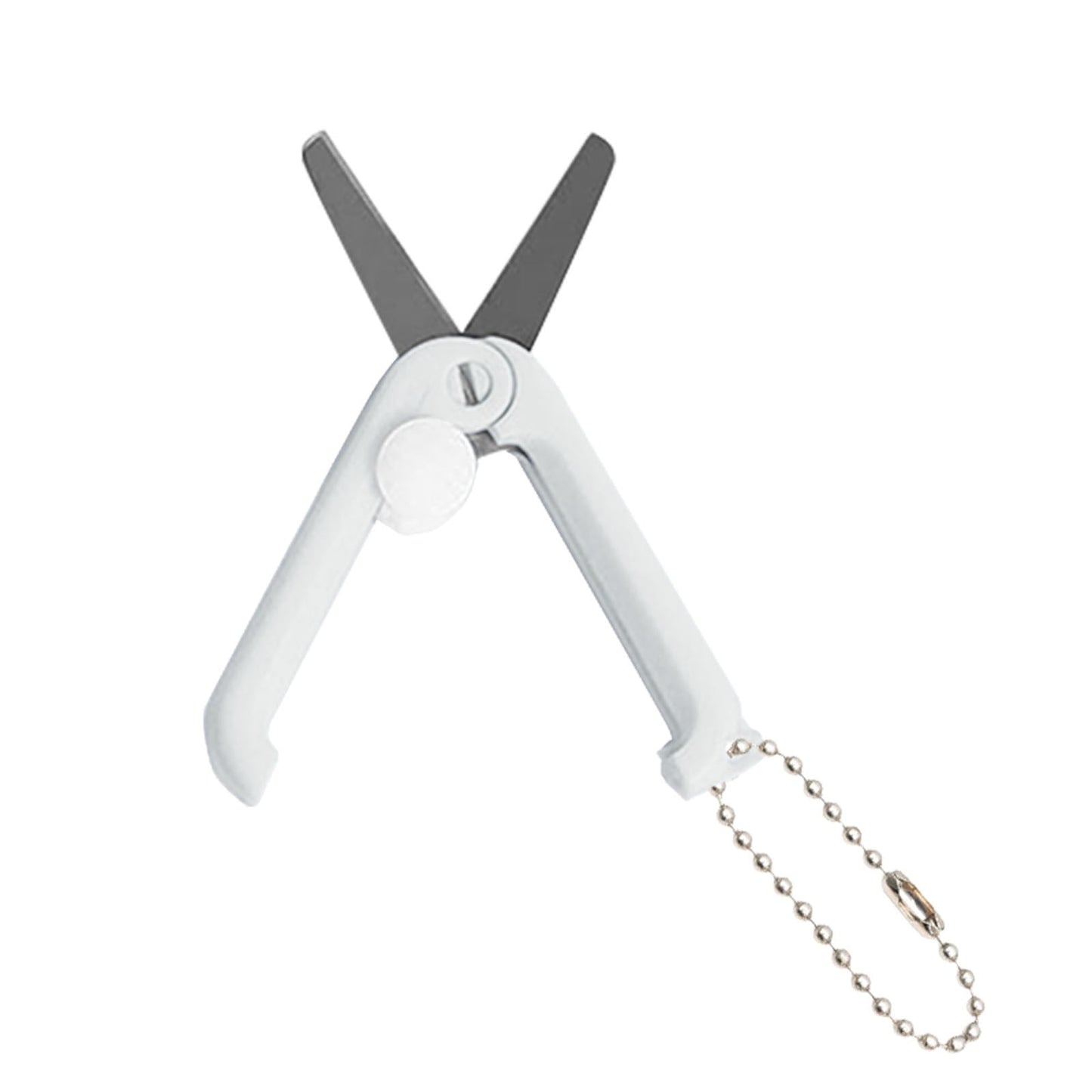 1 Pcs Mini Folding Scissors With Key Chain,1.85 Inch Keychain Scissors,Small Foldable Scissors,Portable Pocket Travel Scissors,Retractable Shears For Cutting, Scrapbooking, Crafting,(A,1.85x0.71 in) G