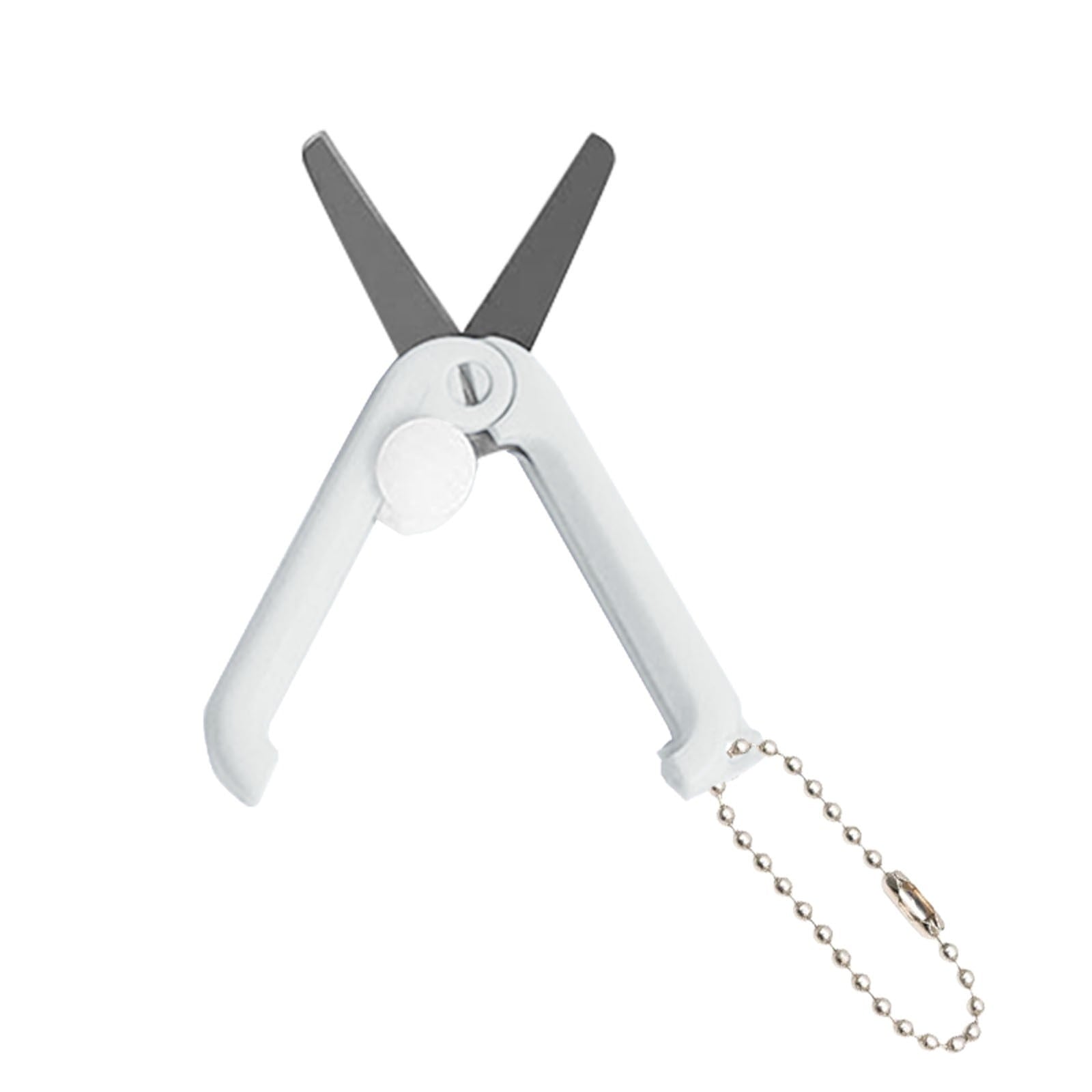 1 Pcs Mini Folding Scissors With Key Chain,1.85 Inch Keychain Scissors,Small Foldable Scissors,Portable Pocket Travel Scissors,Retractable Shears For Cutting, Scrapbooking, Crafting,(A,1.85x0.71 in) G