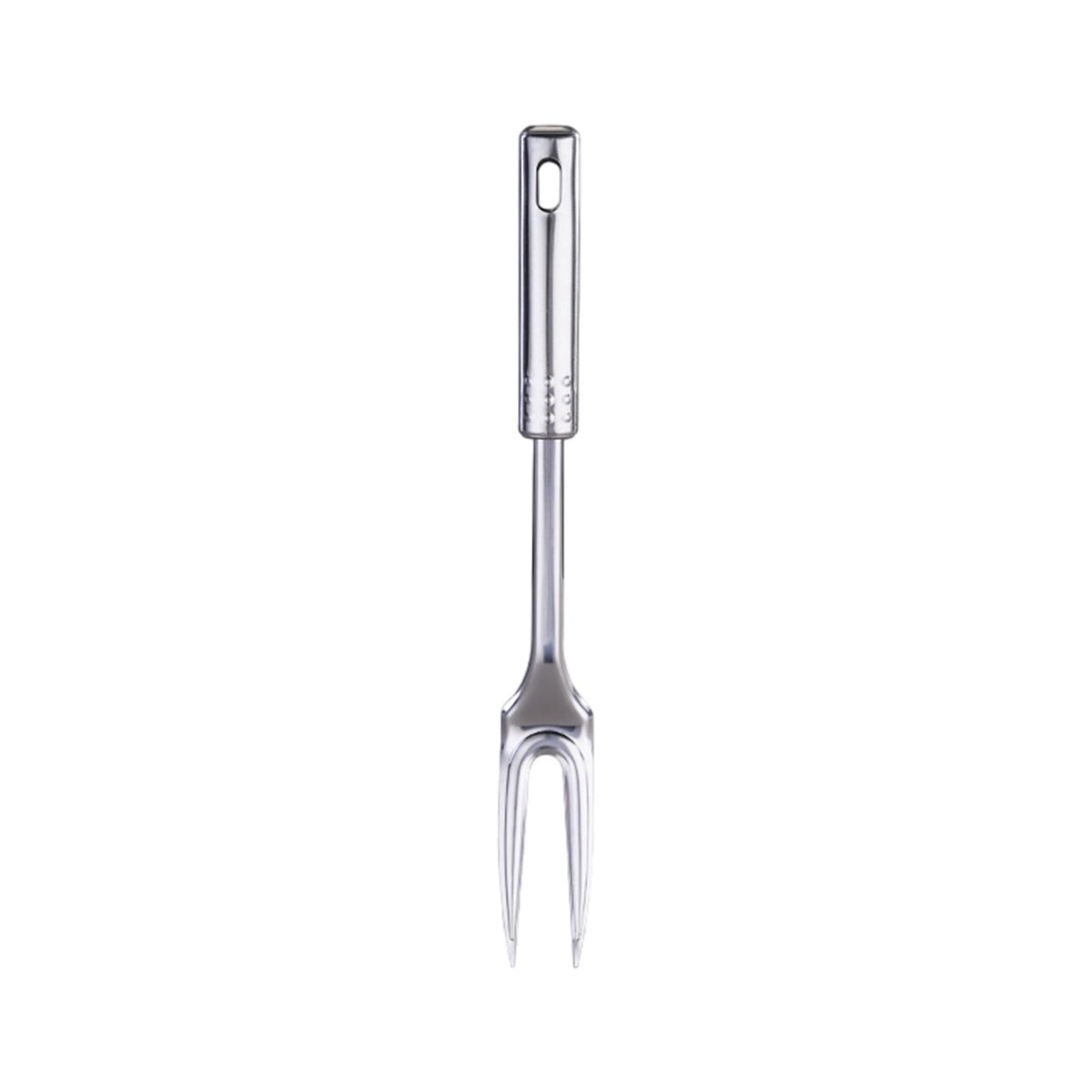 13-Inch Two Pronged Steak Fork Made of 304 Stainless Steel，Heavy Duty for Carving and Serving Meat，Comfortable Long Handle for Grilling and BBQ，Elegant Addition to Kitchen Utensils.