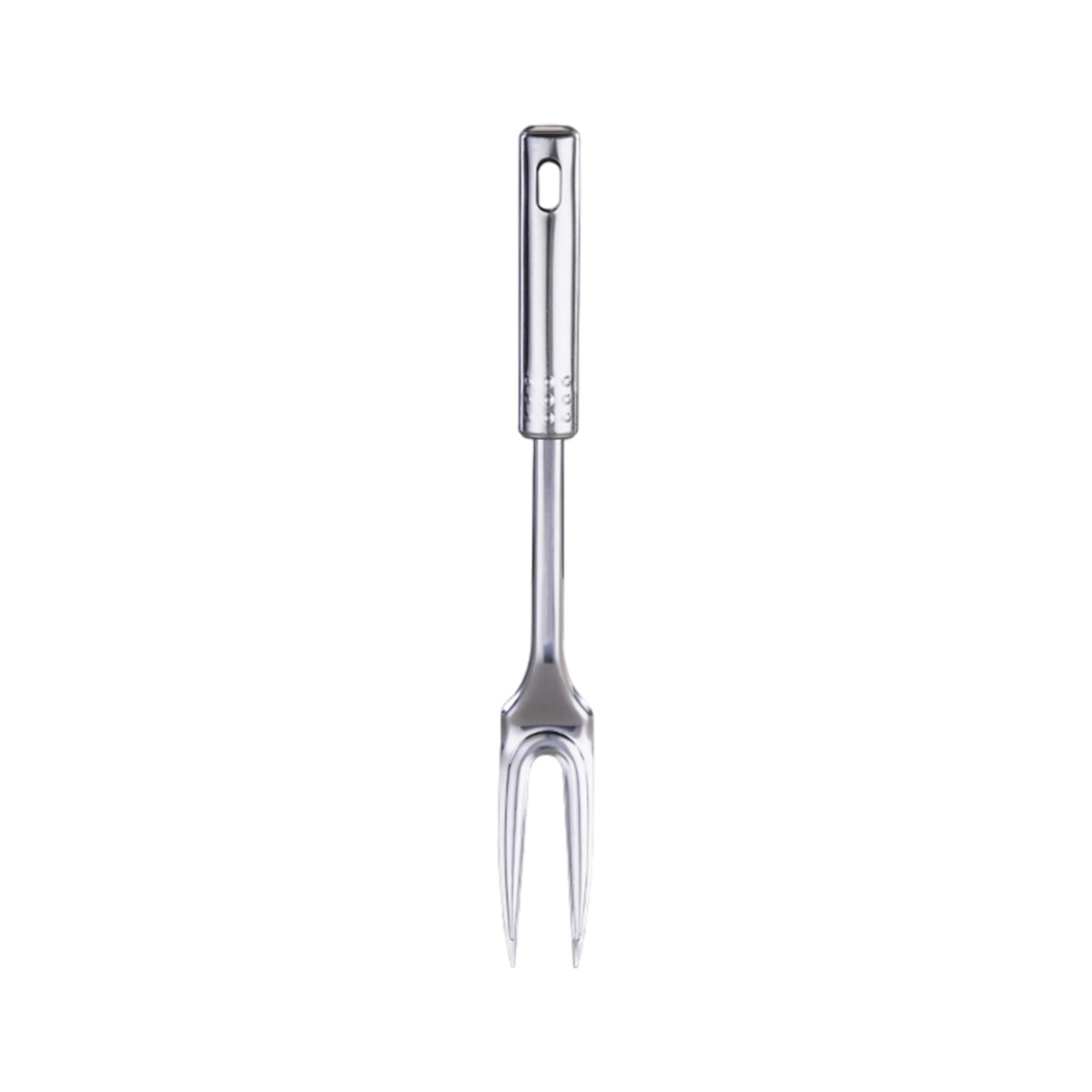 13-Inch Two Pronged Steak Fork Made of 304 Stainless Steel，Heavy Duty for Carving and Serving Meat，Comfortable Long Handle for Grilling and BBQ，Elegant Addition to Kitchen Utensils.