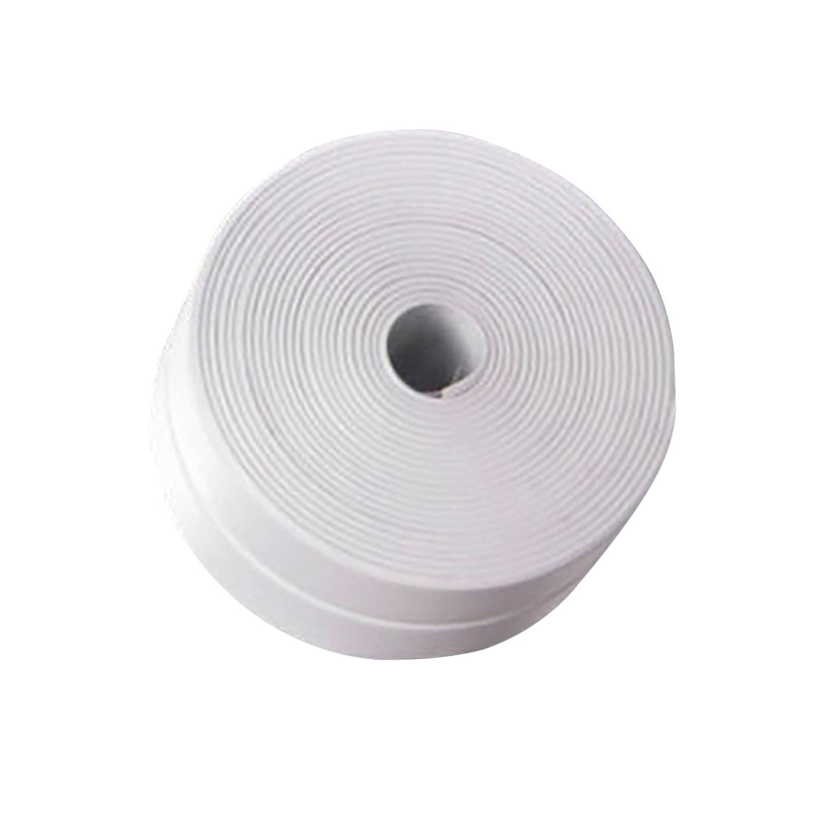 Kitchen Caulk Tape Self Adhesive,Waterproof Caulking Sealing Tape,Easy to Install Caulking Tape for Bathroom Peel and Stick Caulking Strip Floor Tile Wallpaper Toilet Tub Shower Wall(White) White(2pc)