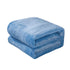 Fleece Throw Blanket for Couch,Super Soft Fuzzy Flannel Throw for Sofa, Luxury Plush Microfiber Bed Blanket, Cozy Home Decorative Velvet Gift Blanket,Fuzzy and Anti-Static(Grey 70x100cm) Blue2 70x100cm