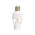 E27 Screw Motion Sensor Light Socket with Infrared Detection,Automatic On/Off for Stairs and Hallways,Easy Installation No Wiring,360-Direction Sensing for Energy Saving and Security