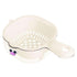 Small Fruit Colander, Fruit Rinser Strainer Container Dual-Layer Vegetable Cutting And Draining Basket, Watermelon Bowl With Strainer For Mini Berry And Tomato Grape Washer, 1 Pcs, 7.67x4.72 7.67" x 4.72" White