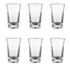 CCMAOLU 6-Piece Acrylic Shot Glass Set,Clear Plastic Glasses for Tequila,Vodka & Cocktails,Dishwasher Safe,Unbreakable for Bar,Kitchen,Wine Party & Camping,New Year Drinks