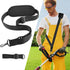 CCMAOLU Trimmer Shoulder Strap Harness,Heavy Duty Adjustable Straps with Upgraded Metal Clasp,Compatible with EGO String Trimmer & Leaf Blower,Lawn Mowing Accessories for Comfort & Balance