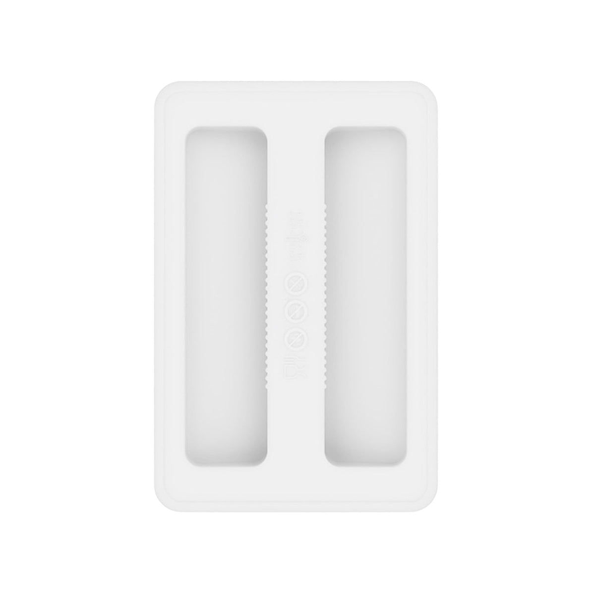 CCMAOLU Silicone Toaster Cover 2 Slice Wide Slot,Reusable Heat Resistance Bread Machine Topper Cover,Dirt Proof Sandwich Accessories That Fit Most Toasters,Simple Design Easy to Clean & Wipe White