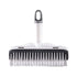 CCMAOLU Floor Scrub Brush with Long Handle,2 in 1 Stiff Bristle Brush & Squeegee Broom for Floor,Bathroom,Tile,Wall Cleaning Tool,Push Scrubber for Shower,Deck,Garage A