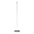 CCMAOLU Floor Scrub Brush with Long Handle,2 in 1 Stiff Bristle Brush & Squeegee Broom for Floor,Bathroom,Tile,Wall Cleaning Tool,Push Scrubber for Shower,Deck,Garage B