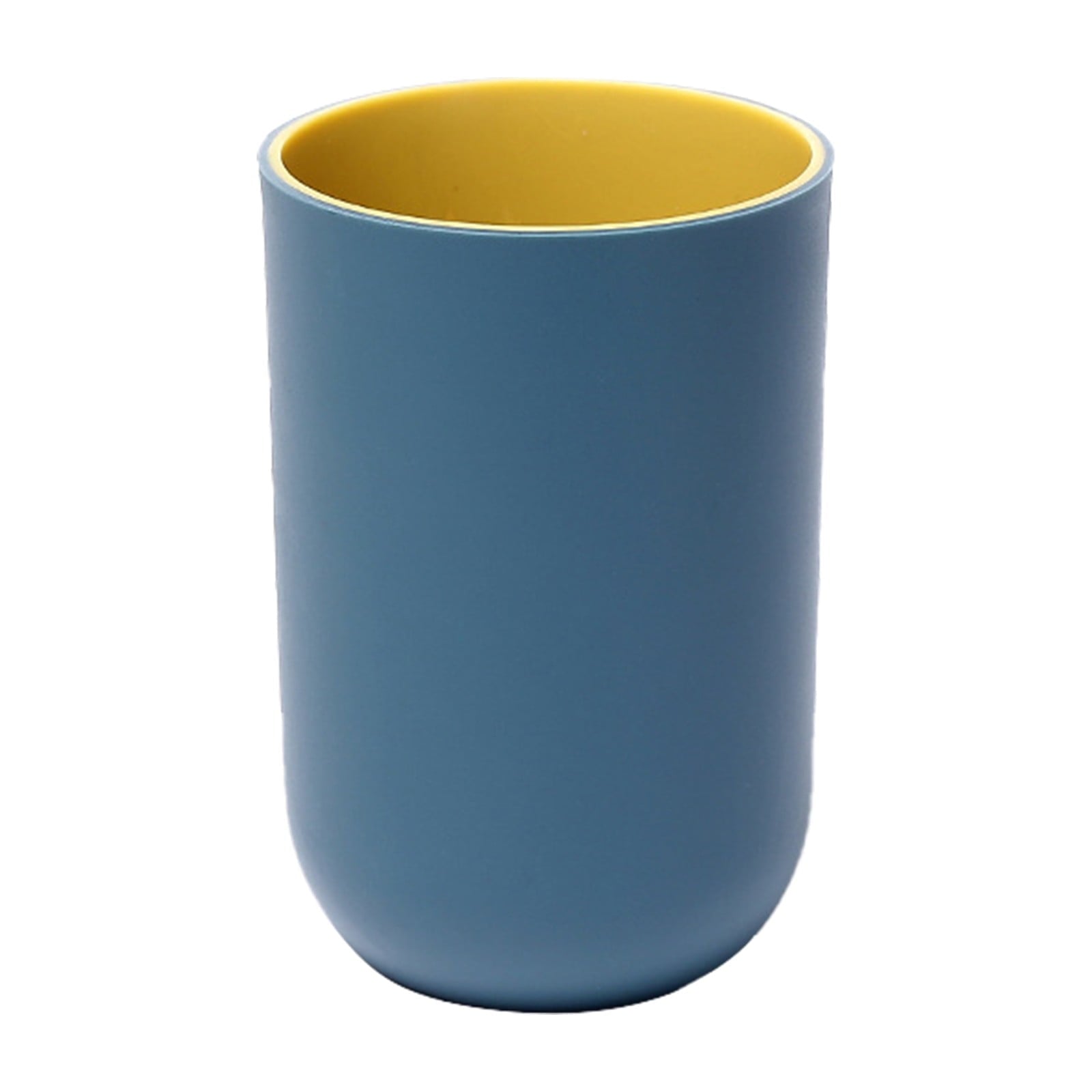 1Pack Bathroom Toothbrush Cup,ReusableToothbrush Holders,Multi-purpose Drinking Cups,Plastic Mouthwash Cup, Stackable Plastic Cup for Kitchen, Bathroom Travel, 350ml(Blue2) Blue1