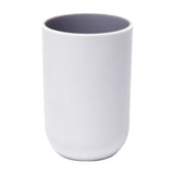 1Pack Bathroom Toothbrush Cup,ReusableToothbrush Holders,Multi-purpose Drinking Cups,Plastic Mouthwash Cup, Stackable Plastic Cup for Kitchen, Bathroom Travel, 350ml(Blue2) Grey