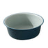 Wide Foot Wash Basin with Two-Color Design, Durable High-Temperature Plastic Washbasin for Laundry and Bathing, 13-Inch Round Shape with Large Capacity, Stable Flat Bottom for Home and Hotel Use A