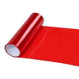 Car Headlight Color Change Film,Translucent PVC Light Sticker with Strong Adhesion,Easy Application & Bubble-Free Removal,DIY Tint Film for Headlights,Automotive Styling & Protection,30x100cm Red