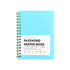 Spiral Password Book with Alphabetical Tabs,Plastic Password Book,Password Book Password Book with Personal Alphabet Label Internet Address and Password Headquarters Password Log, 4.25"x5.7"(Grey) BU1
