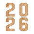 Wooden 2026 Party Supplies Charcuterie Numbers Fillable Decoration,2026 Graduation Fillable Numbers,Number Charcuterie Board Box for Fruit Cheese Platter Candy Cake Plates,Display Candy Snack Tray a set