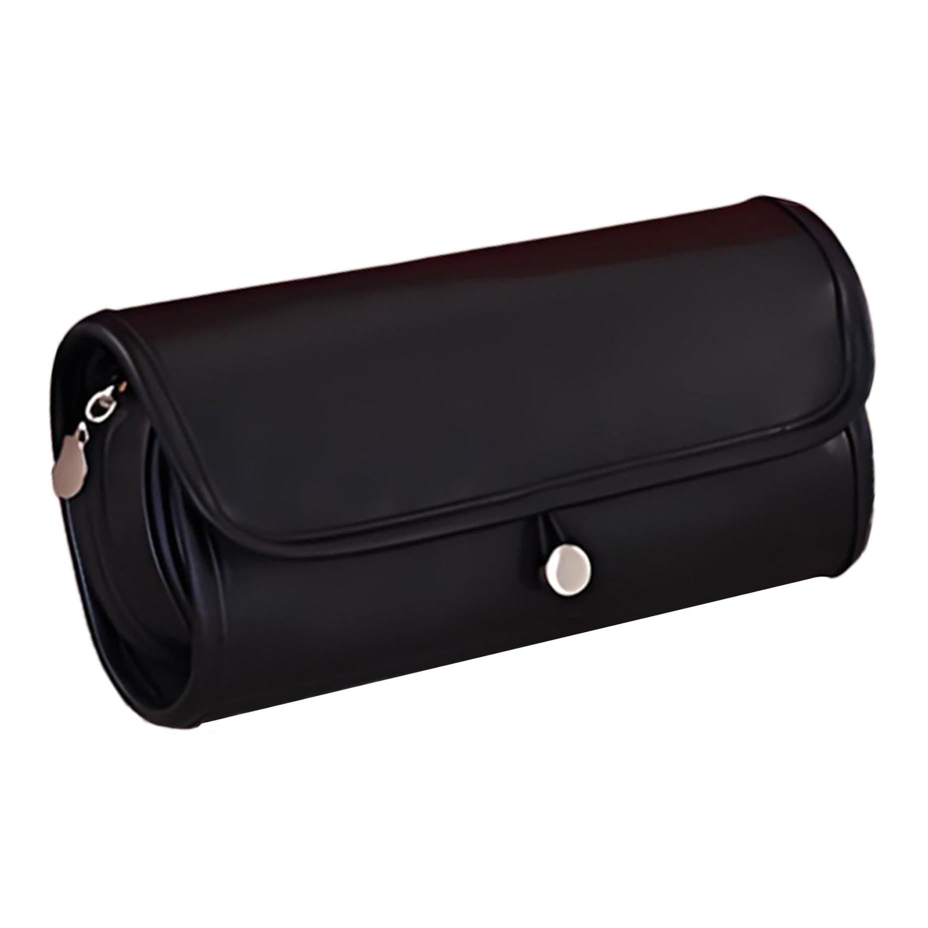 1pcs Toiletry Bag - Makeup Bag - Portable Foldable Makeup Bag, Multi-Compartment Cosmetic Box, Waterproof Travel & Daily Storage Bag Made of PU Leather