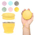 1pcs Water Bottle - Collapsible Cup - Silicone Collapsible Travel Mug, Reusable, Portable, Foldable Design, Outdoor, Hot and Cold Drinks, Hiking, Camping