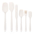 Baking - Silicone Spatulas - Set of 6 Silicone Spatulas, Heat Resistant up to 600°F, Food Safe, BPA Free, Flexible, Suitable for Frying Eggs, Burgers and Pancakes