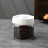 Glass Storage Containers - Storage Tin - Modern, manual vacuum storage tank made of borosilicate glass with moisture-proof lid for kitchen coffee condiments