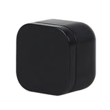 Tea box - Square tin container, tea caddy, metal candy box