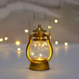 Battery operated candles - LED candles - candles - Hangable - Retro decorations - Christmas candles - LED candles with moving flame - Rituals products - candle holder - rechargeable candles - battery operated moving candles - Gold