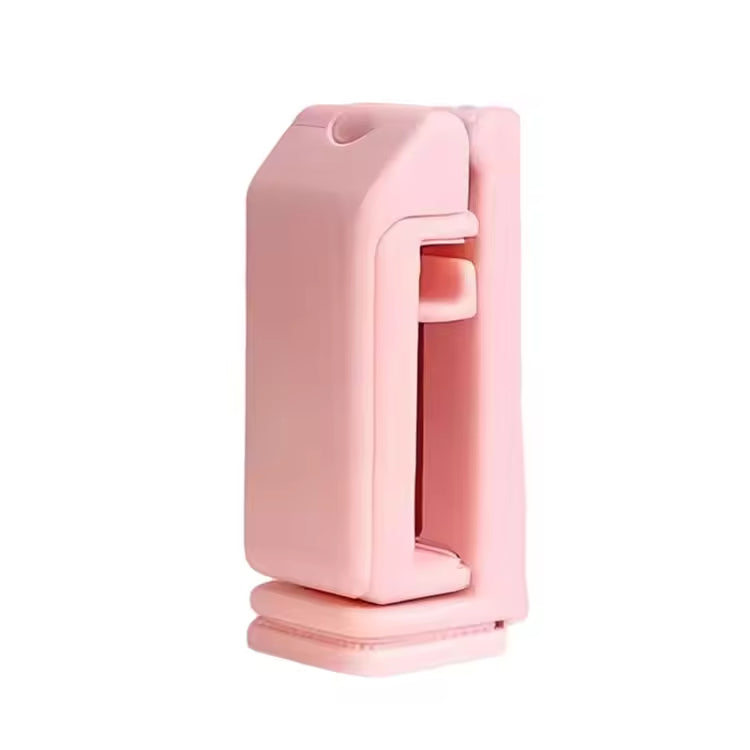 Airplane Phone Holder - Phone Stand Desk - Table - Cell Phone Holder - Stand - 360 Degree Rotatable - Travel - Suitable for Tabletops and Trays - Pink